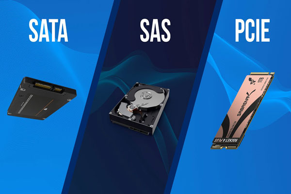 مقایسه و بررسی 3 مدل هارد SSD و HDD و SAS