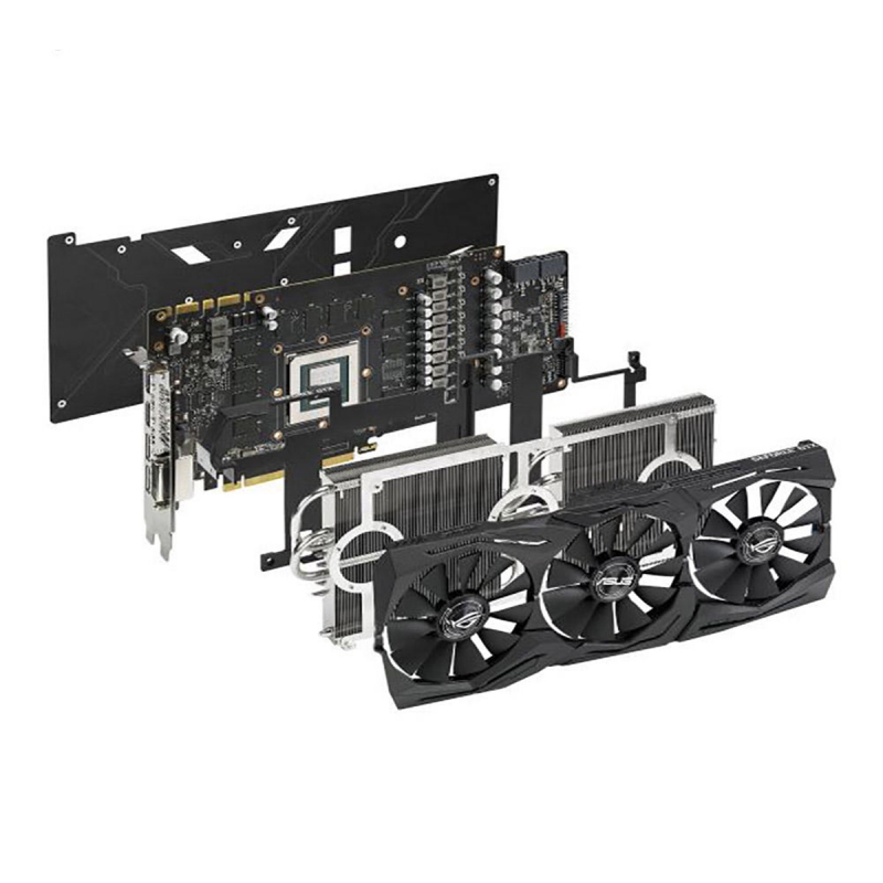 کارت گرافیک استوک ایسوس مدل ROG-STRIX-GTX1080TI-O11G-GAMING - Image 6