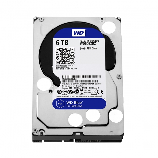 هارد دیسک اینترنال وسترن دیجیتال آبی ظرفیت 6 ترابایت مدل WD60EZRZ - Image 3