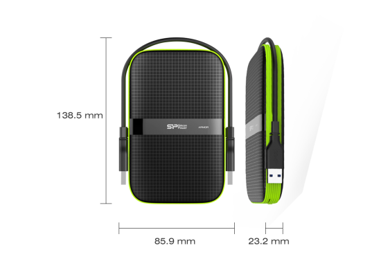 Silicon Power Armor A60 External Hard Drive 4TB - Image 2