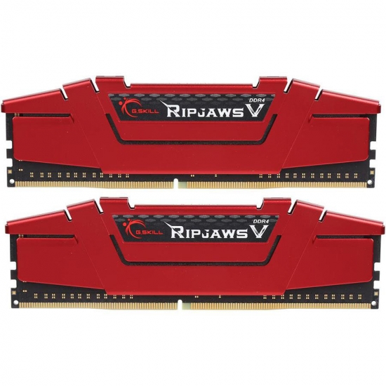 رم جی اسکیل مدلG.SKILL RipjawsV DDR4 32GB (16GB x 2) 2400MHz CL15 Dual Channel Desktop Ram - Image 2