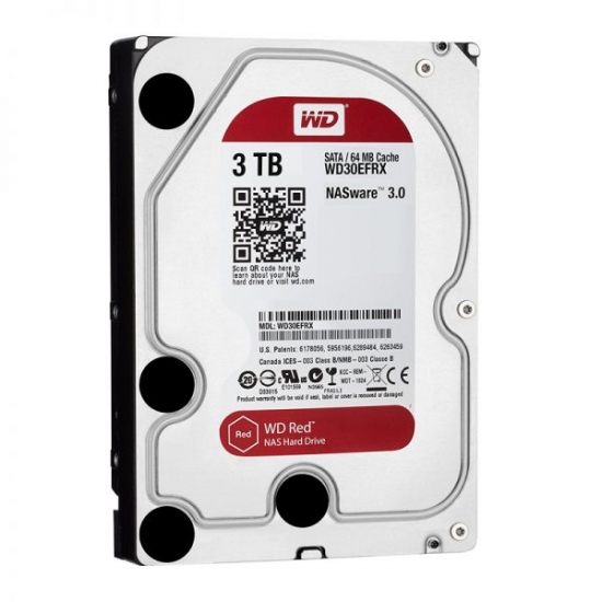 هارددیسک ظرفیت 3 ترابایت اینترنال وسترن دیجیتال قرمز RED - Image 2