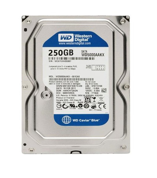 هارد دیسک استوک اینترنال 3.5 اینچ میکس ظرفیت 250 گیگابایت - Image 2