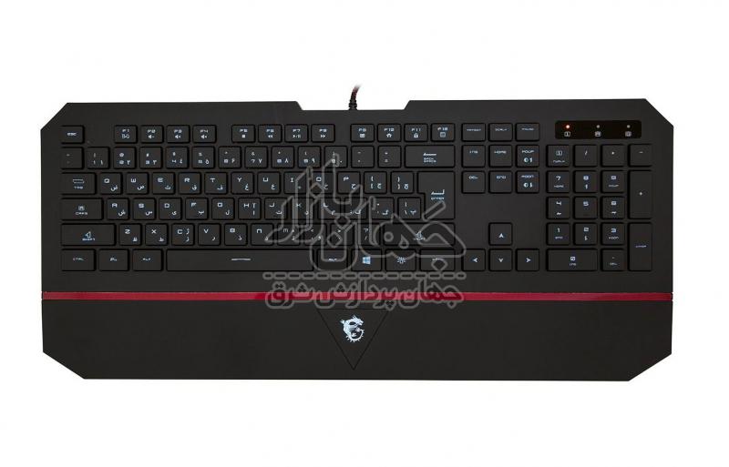 کیبورد MSI مدل Interceptor DS4100