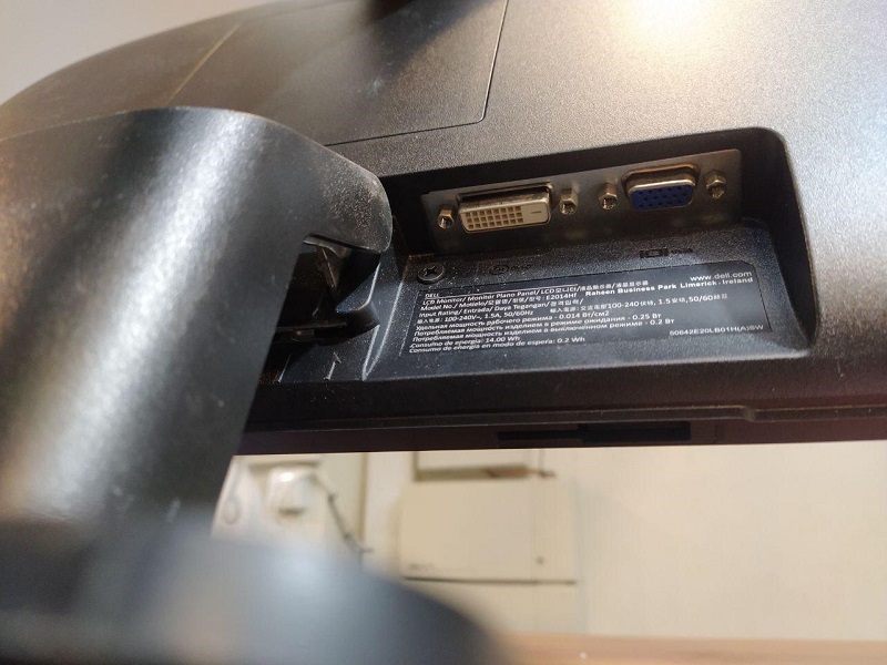 مانیتور استوک دل Dell E2014HF سایز 20 اینچ - Image 8