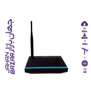 صندلی گیمینگ میشن مشکی ماساژور دار