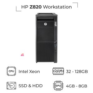 کیس استوک رندرینگ اچ پی HP Z820 Workstation