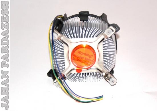فن سی پی یو CPU اینتل Intel سوکت 775 مدل 280 مارک p-net زير مسی - Image 3