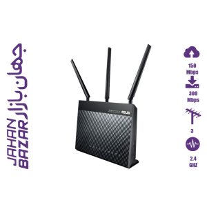 مودم ASUS DSL-AC68U Dual Band Wireless AC1900 Gigabit ADSLVDSL Modem Router
