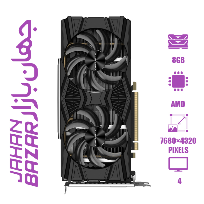 کارت گرافیک استوک گیمینگ گینوارد GeForce RTX 2060 SUPER GHOST 8GB با کارتن