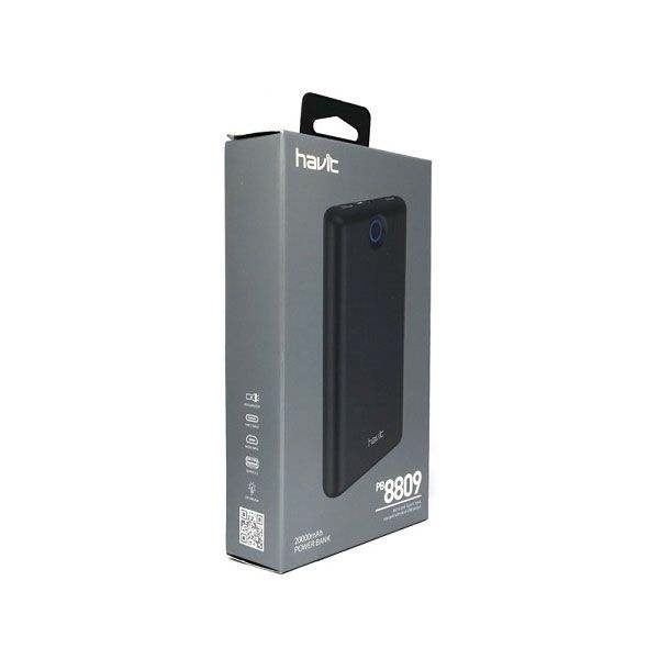 پاور بانک هوشمند هویت PB8809 ظرفیت 20000 میلی آمپرساعت - Image 5