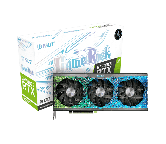 کارت گرافیک پلیت GeForce RTX 3070 Ti GameRock