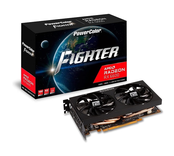 کارت گرافیک پاور کالر Fighter AMD Radeon RX 6600