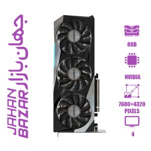 کارت گرافیک استوک گیگابایت RTX 3070 GAMING OC ظرفیت 8 گیگابایت