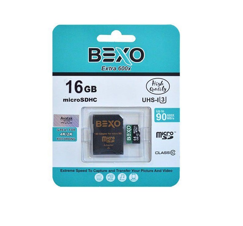 کارت حافظه میکرو مدل BEXO ظرفیت 128 گیگ - Image 2