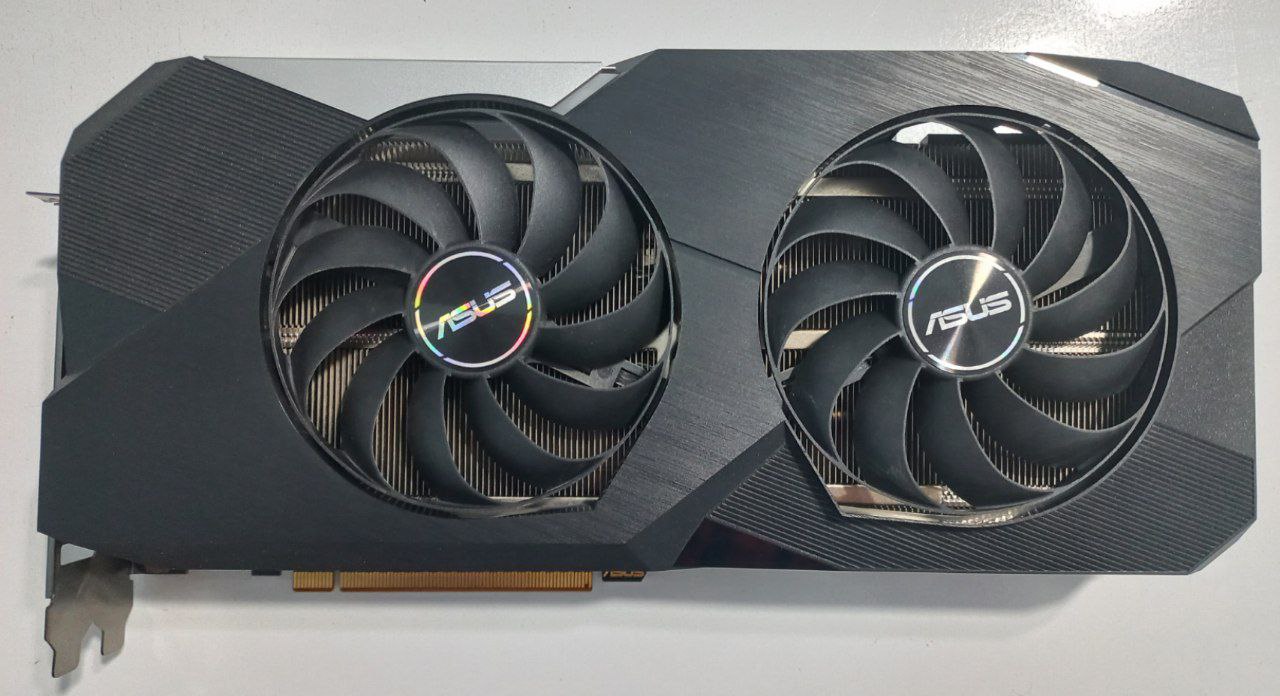 کارت گرافیک استوک ایسوس ASUS Dual Radeon RX 6700 XT 12GB با کارتن - Image 3