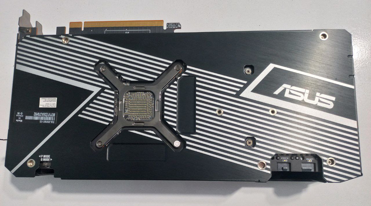 کارت گرافیک استوک ایسوس ASUS Dual Radeon RX 6700 XT 12GB با کارتن - Image 4