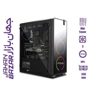 کیس کامپیوتر گیمینگ آی تی کو مدل ITCO CG102
