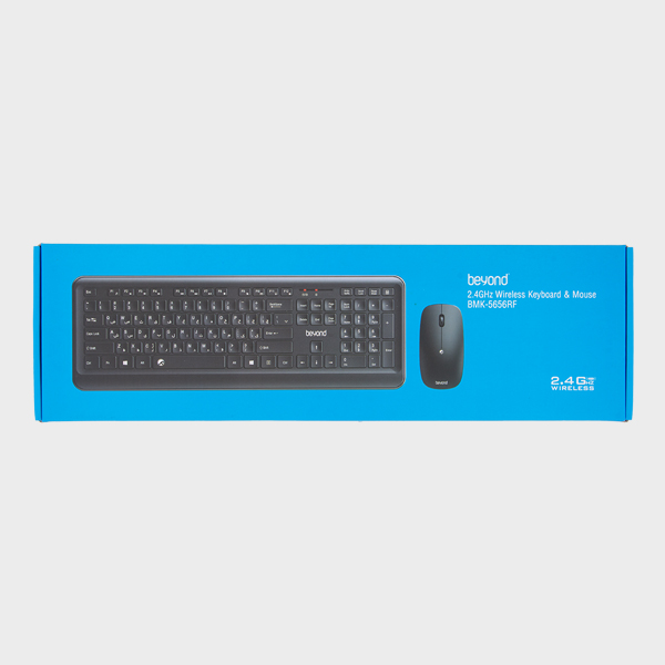 کیبورد و ماوس بیاند بی سیم Beyond BMK-5656 RF - Image 2