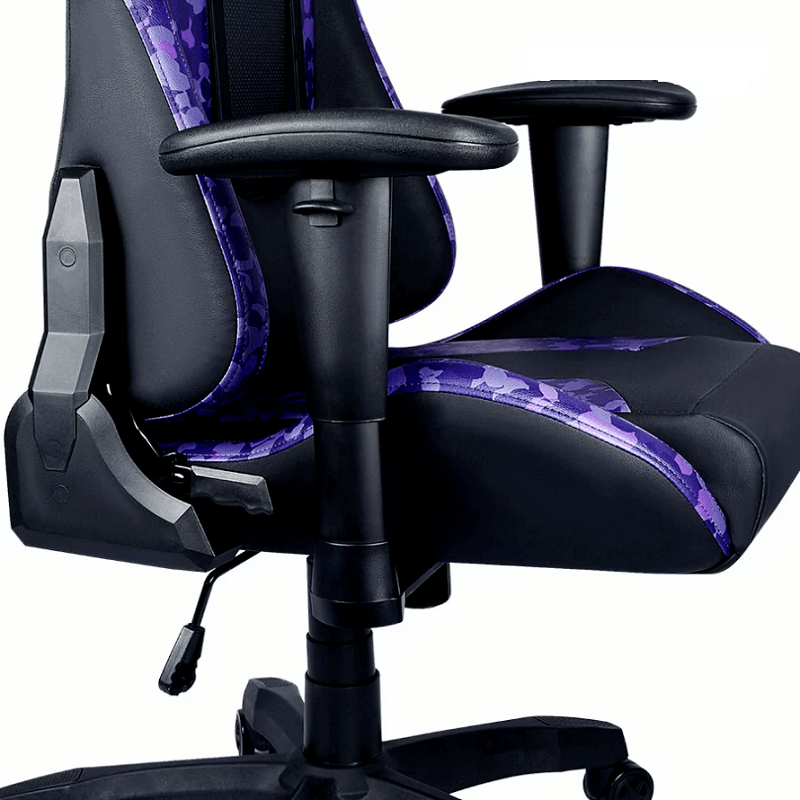 صندلی گیمینگ کولر مستر Caliber R1S CAMO Purple - Image 4