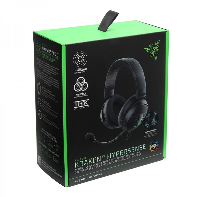 هدست ریزر گیمینگ Razer Kraken v3 HyperSense - Image 3