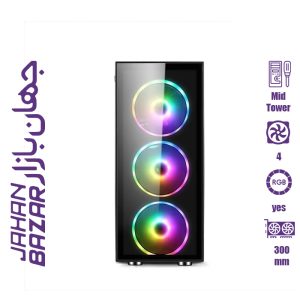 کیس گیمینگ یونا مدل UN601