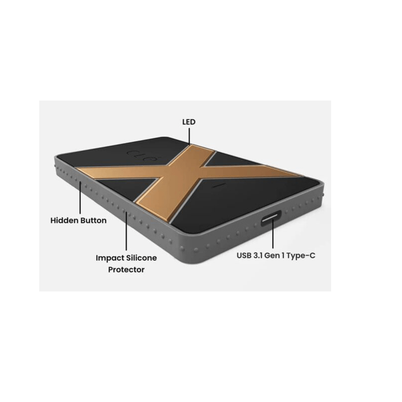 هارد اکسترنال کلکسی 1 ترابایت Clexi SSD 1TB - Image 3