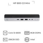 مینی کیس استوک HP 600 800 G3 Tiny پردازنده i5 نسل 6