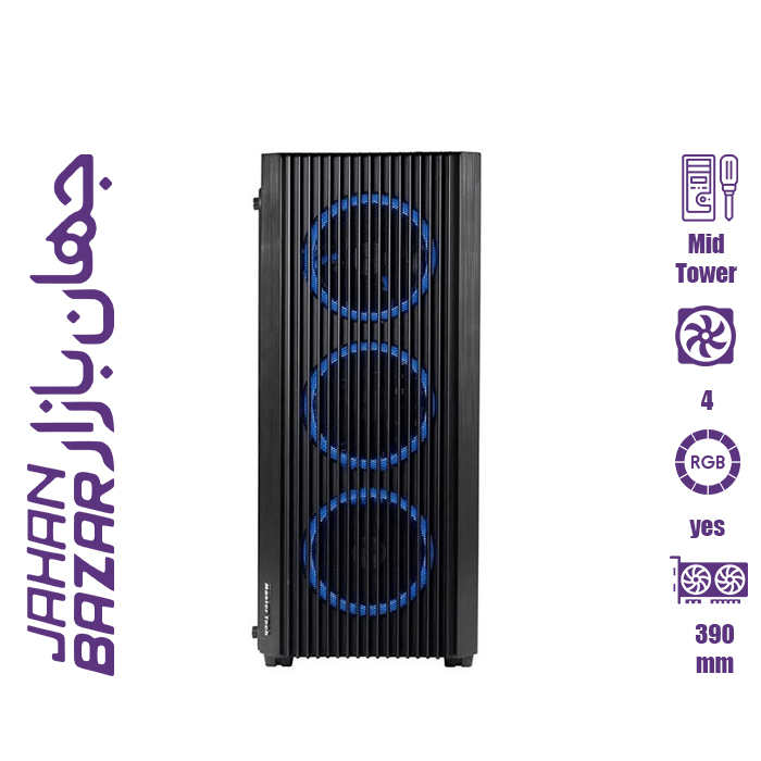 کیس گیمینگ مسترتک MasterTech Apachi ARGB