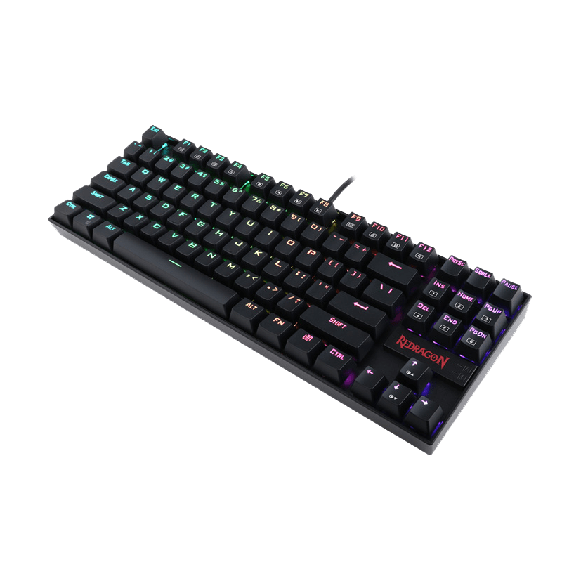 کیبورد مکانیکال گیمینگ ردراگون KUMARA K552-KR Rainbow Red Switch - Image 2