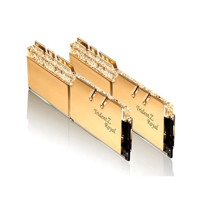 رم کامپیوتر جی اسکیل 32 گیگ دو کاناله Trident Z Royal gold CL16 3200Mhz - Image 3