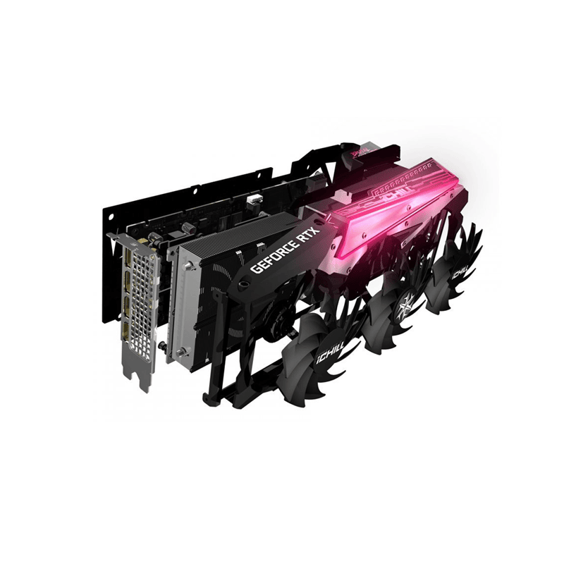 کارت گرافیک استوک اینو تری دی INNO3D GEFORCE RTX 3060 TI ICHILL X3 ظرفیت 8 گیگابایت - Image 6