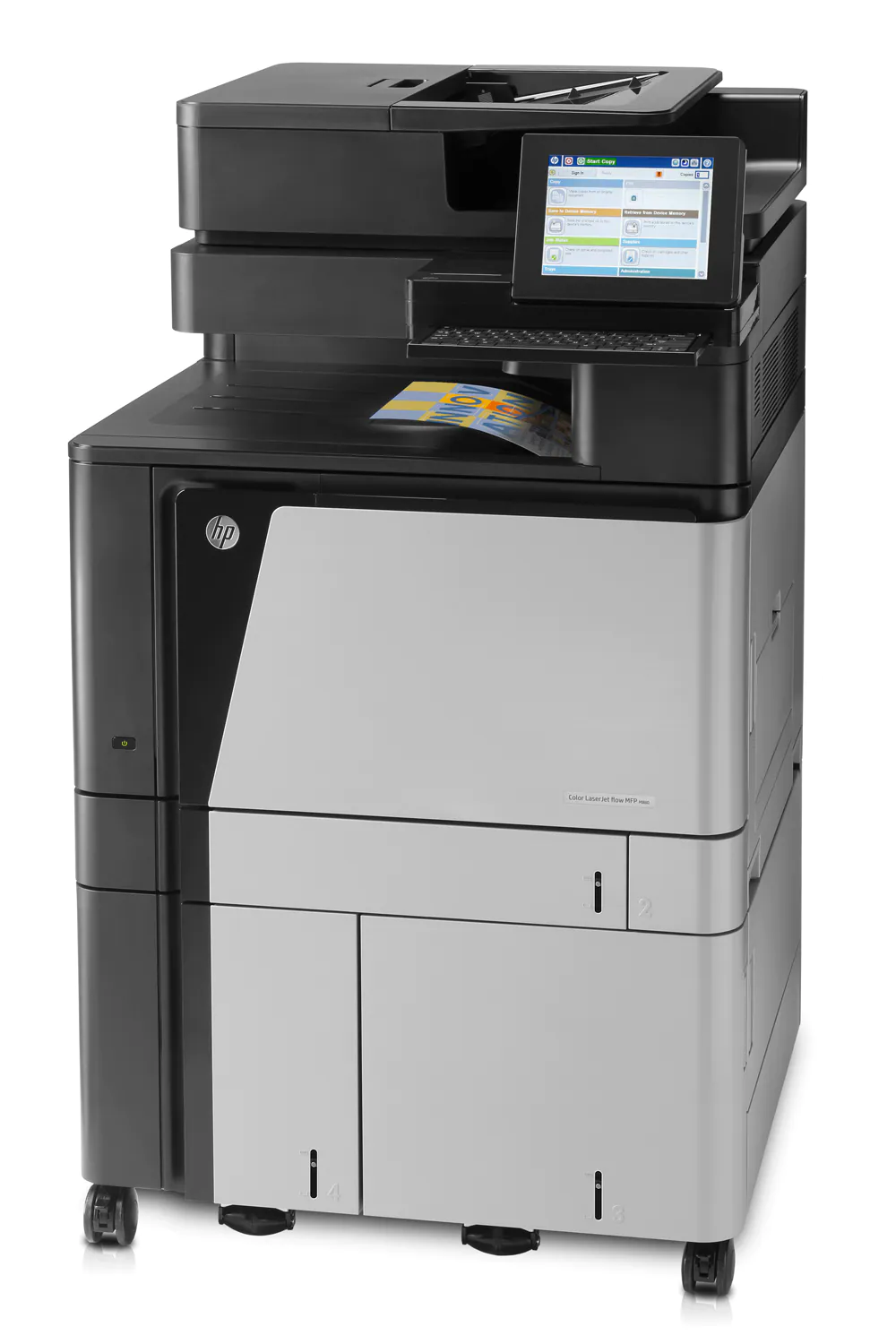 پرینتر چند کاره استوک HP LaserJet Enterprise flow M880z - Image 4