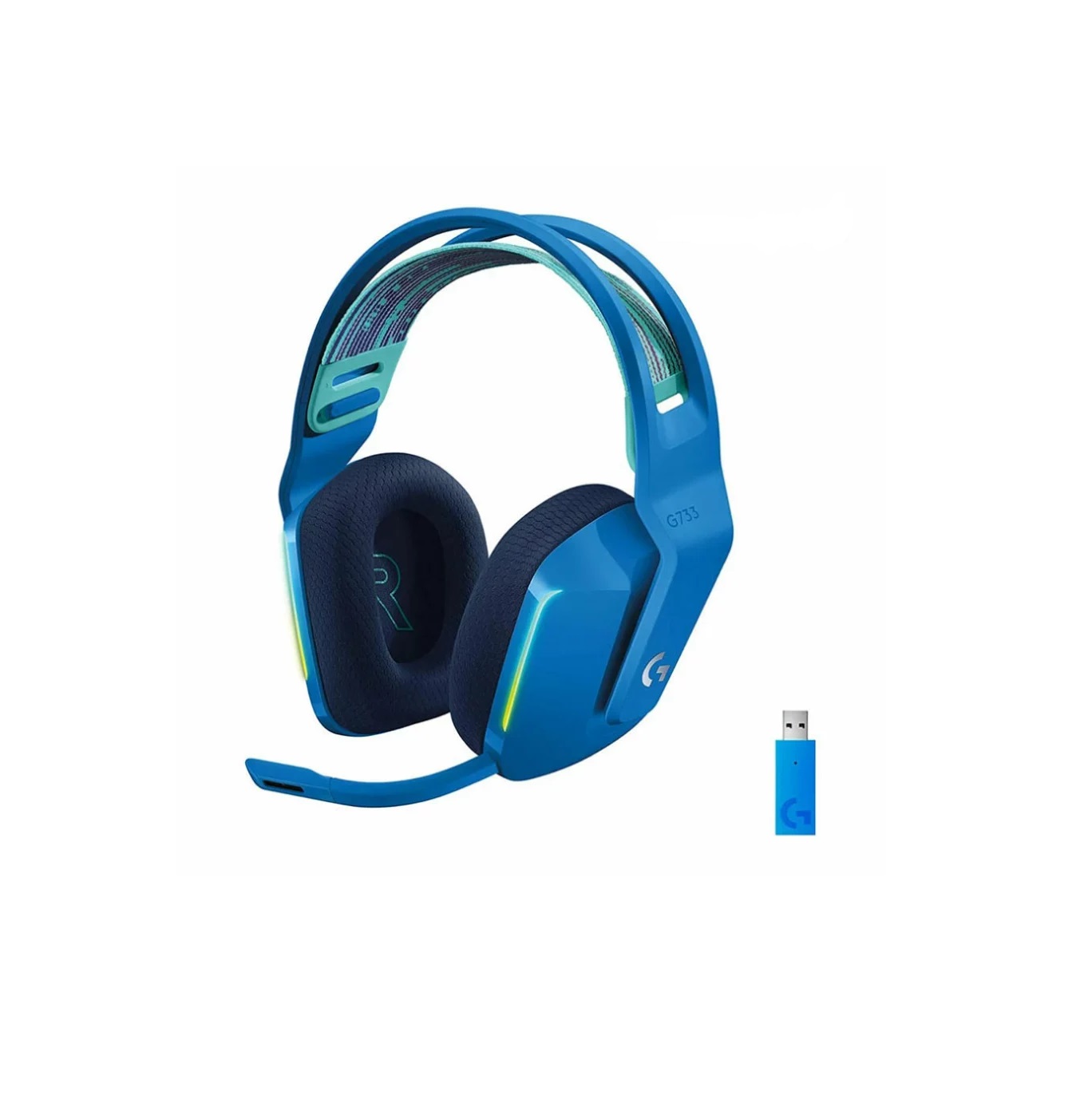 هدست بی سیم گیمینگ لاجیتک Logitech G733 Lightspeed RGB - Image 3