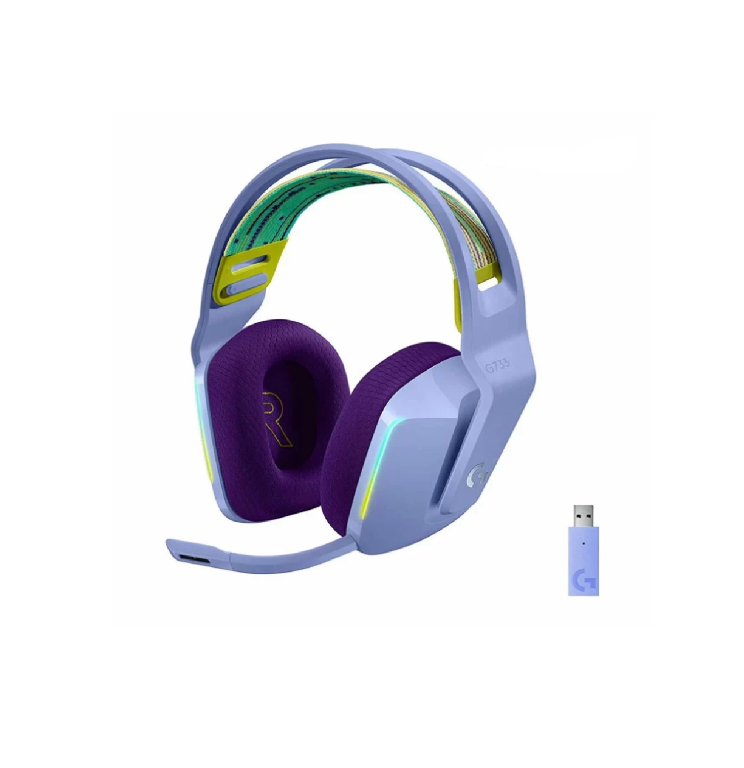 هدست بی سیم گیمینگ لاجیتک Logitech G733 Lightspeed RGB - Image 5
