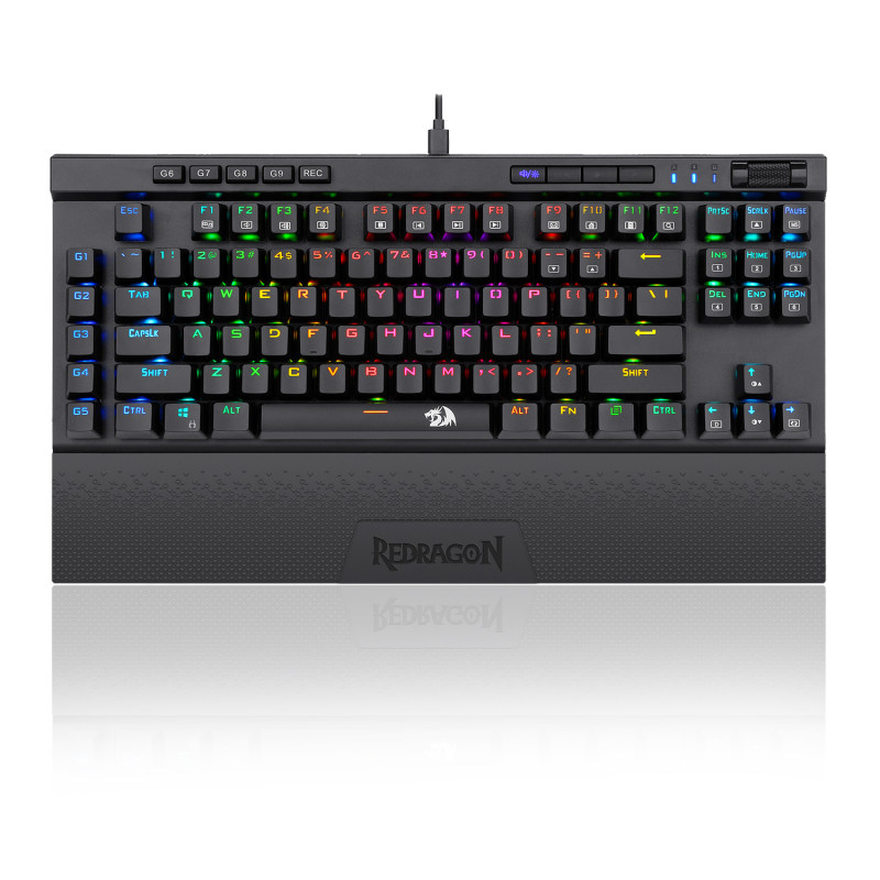 کیبورد گیمینگ ردراگون Magic Wand K587 Blue Switch - Image 5