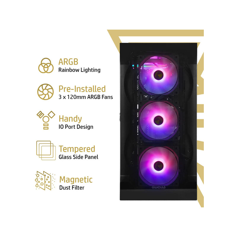 کیس گیمینگ گیم دیاس Gamdias TALOS E2 ELITE - Image 9