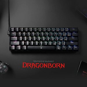 کیبورد مکانیکال گیمینگ ردراگون Dragonborn k630 RGB