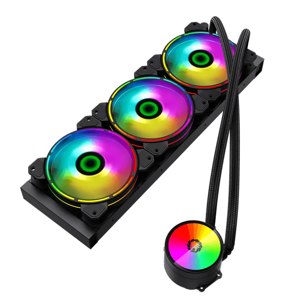 خنک کننده مایع پردازنده گیم مکس GameMax Ice Chill 360 Rainbow ARGB - Image 2