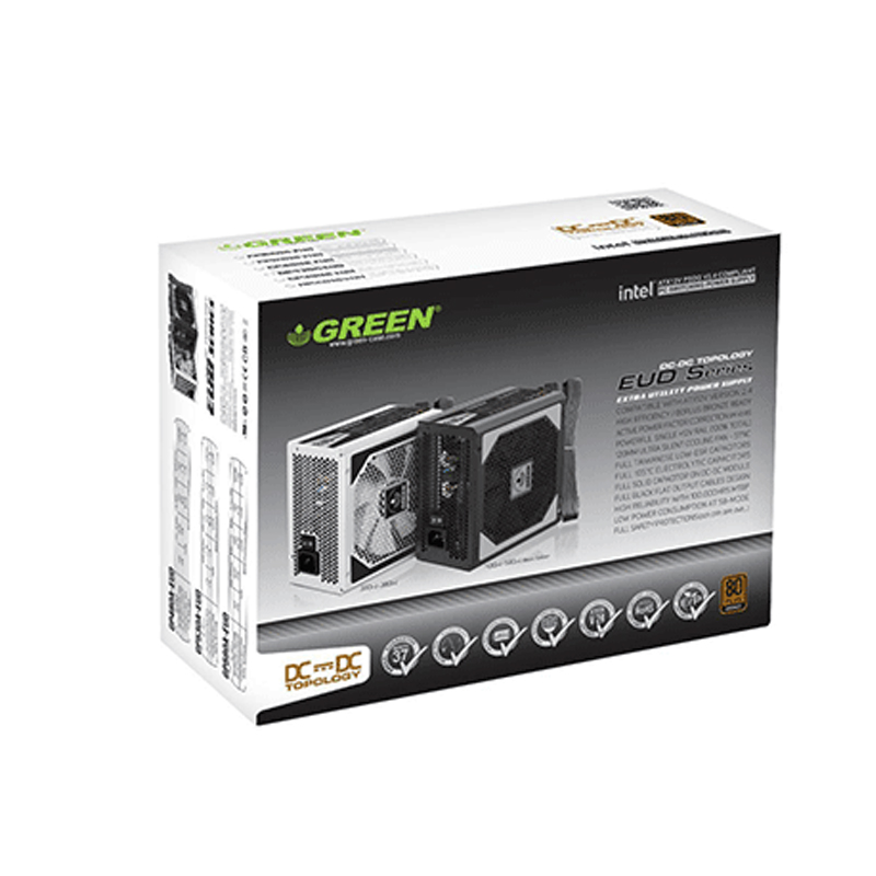 پاور 430 وات گرین مدل GP430A-EUD - Image 3