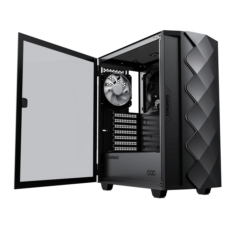 کیس گیم مکس GameMax Diamond COC-Black - Image 6