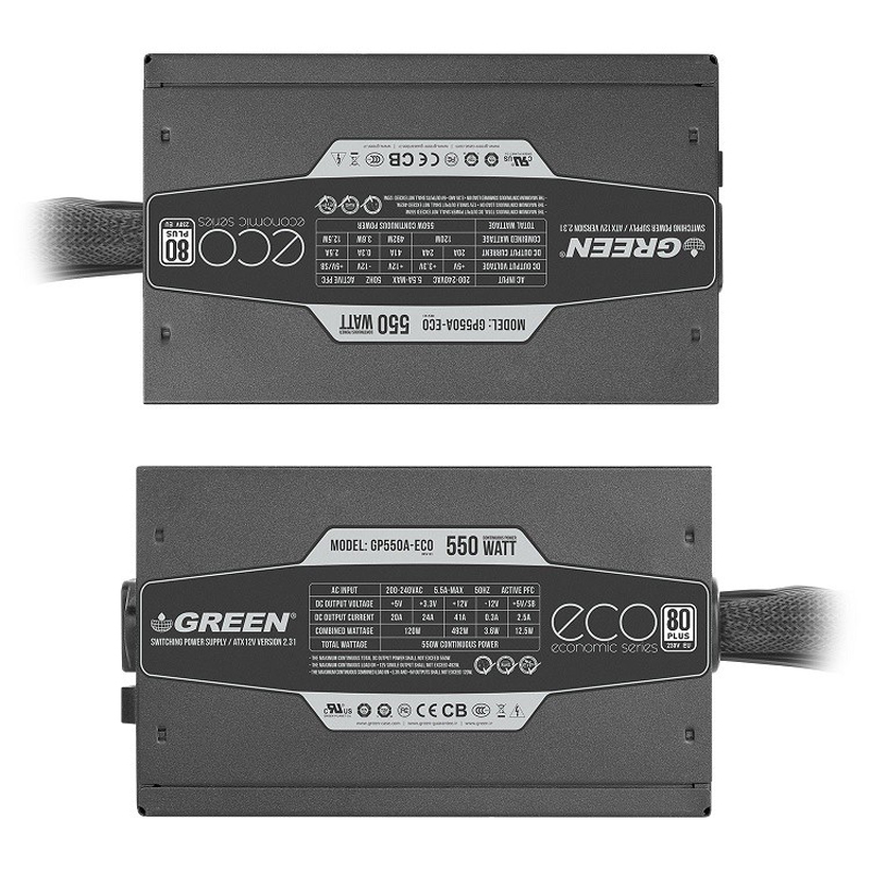 پاور 550 وات گرین GP550A ECO Rev3.1 - Image 6
