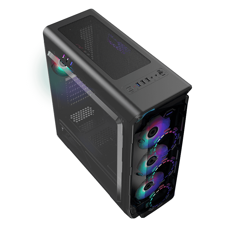 کیس گیم مکس GameMax Starlight Black FRGB - Image 6