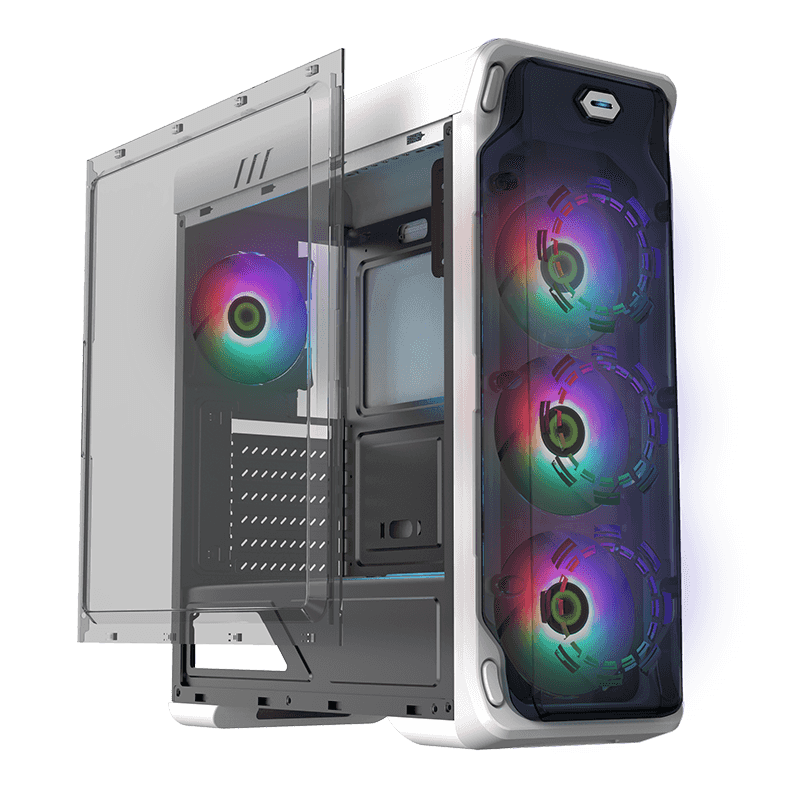 کیس گیم مکس GameMax Starlight White - Image 3