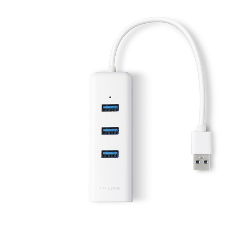هاب USB 3.0 سه پورت و کارت شبکه تی پی لینک UE330 - Image 8