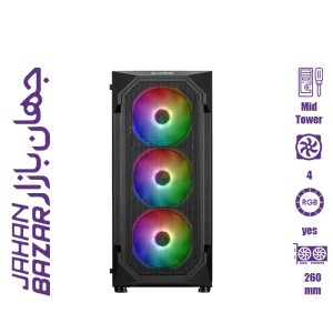 کیس گیمینگ گیم دیاس مدل Gamdias AURA GC1