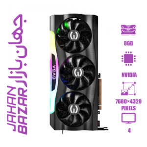 کارت گرافیک استوک ای وی جی ای EVGA GeForce RTX 3070 ظرفیت 8 گیگابایت
