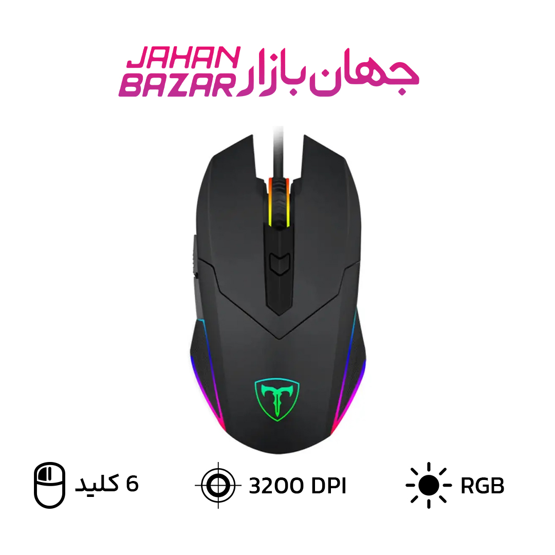 موس گیمینگ تی دگر مدل Lance Corporal T-TGM107