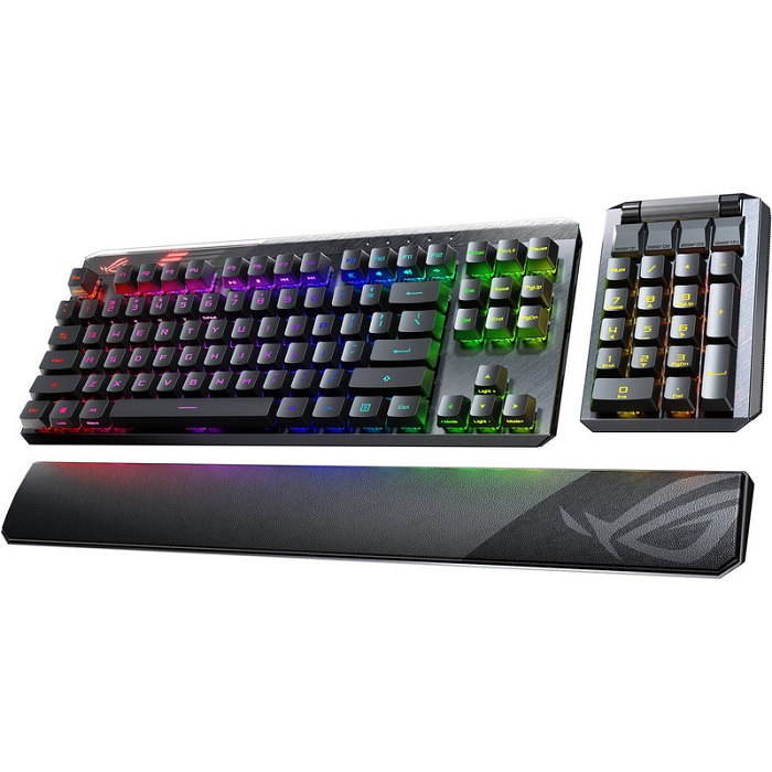 کیبورد بی سیم گیمینگ مکانیکال ایسوس Asus ROG Claymore II/RD/US - Image 5