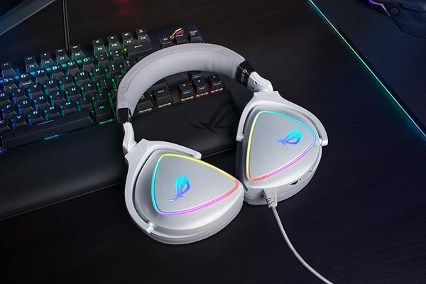 هدست گیمینگ ایسوس ROG Delta White - Image 9